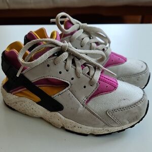 Nike Kids' Pink and Yellow Sneakers